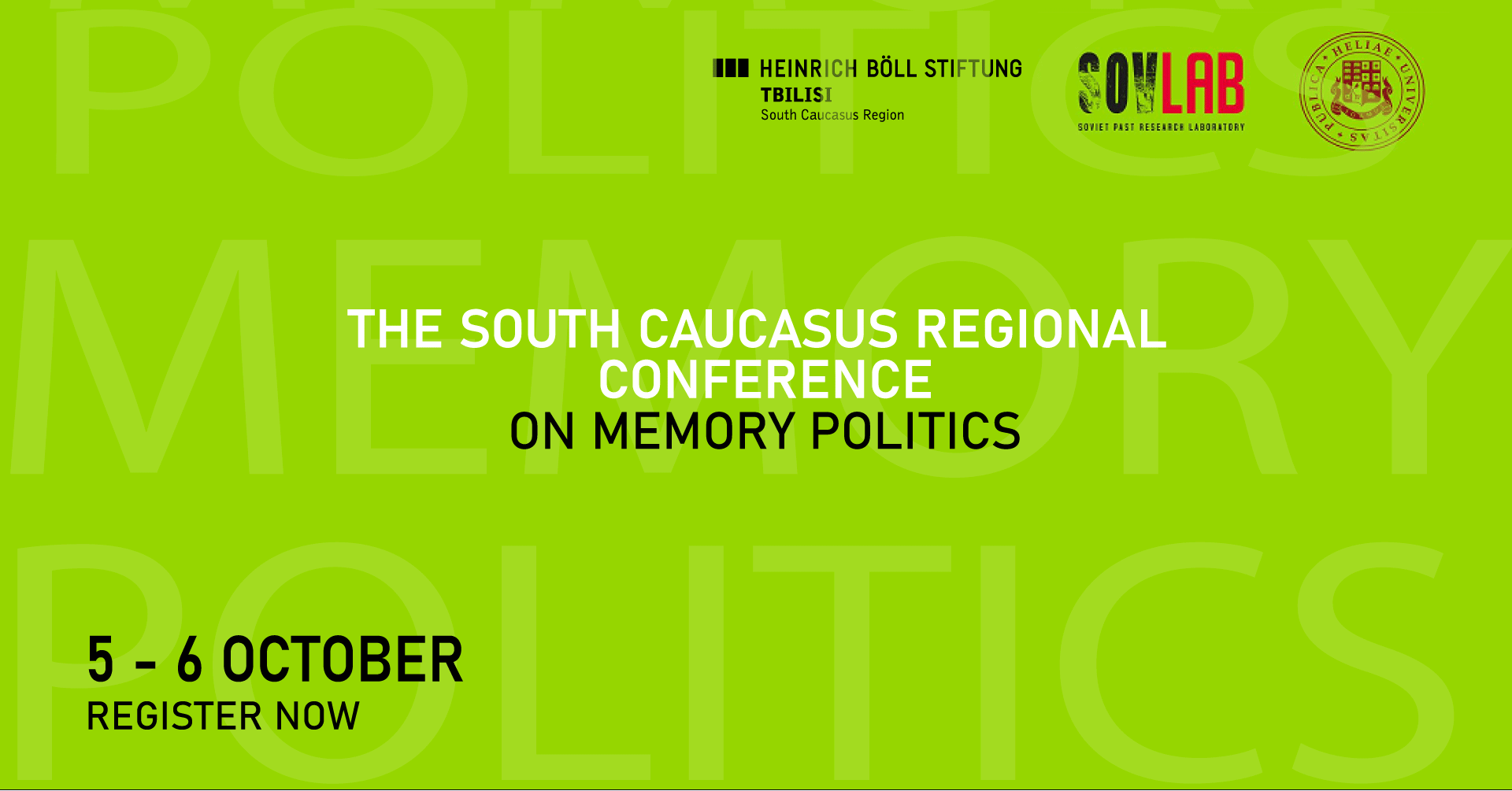 memory conference cover