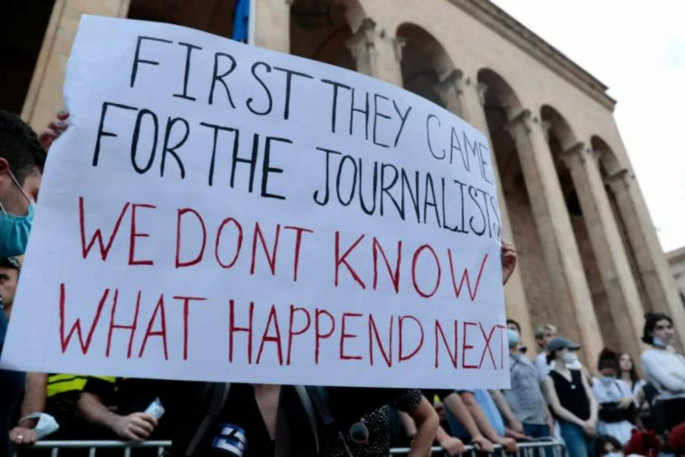 Protest in Georgia