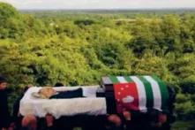 სერგეი ბაღაფშის დაკრძალვის ცერემონია. სოფელი ჯგერდა, 2 ივნისი 2011