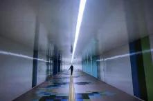 ცარიელი მეტროს სადგური