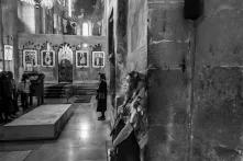 Women praying in Georgian Church, Jvari