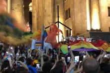 July6, 2021 peaceful protest against violence, Tbilisi