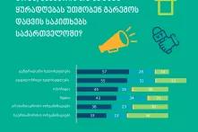 აქ ჩამოთვლილი ინსტიტუტები უთმობენ თუ არა დროს გარემოს დაცვის საკითხებს საქართველოში