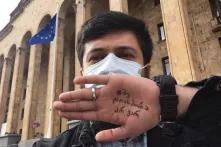 ფოტო პროტესტიდან მე არ ვარ დიასპორა