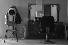 old soviet hair salon  