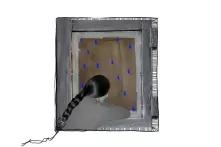 Collage work, the women with a long hair