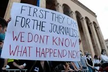 Protest in Georgia
