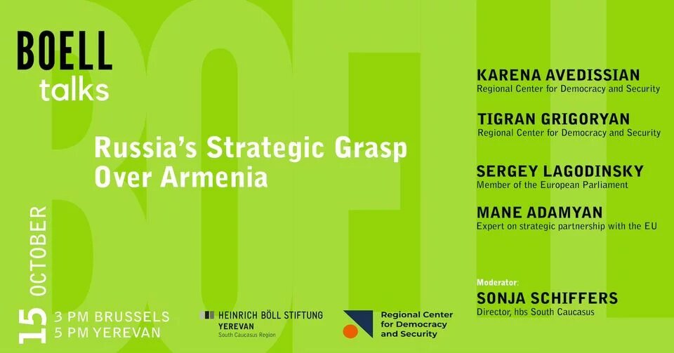 Banner: Russia’s Strategic Grasp Over Armenia.