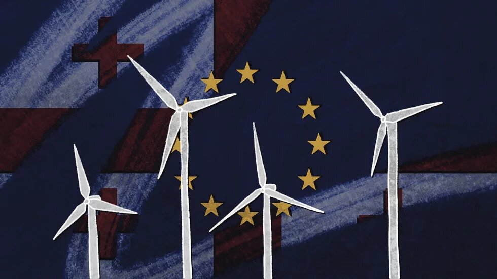 Energy with flags