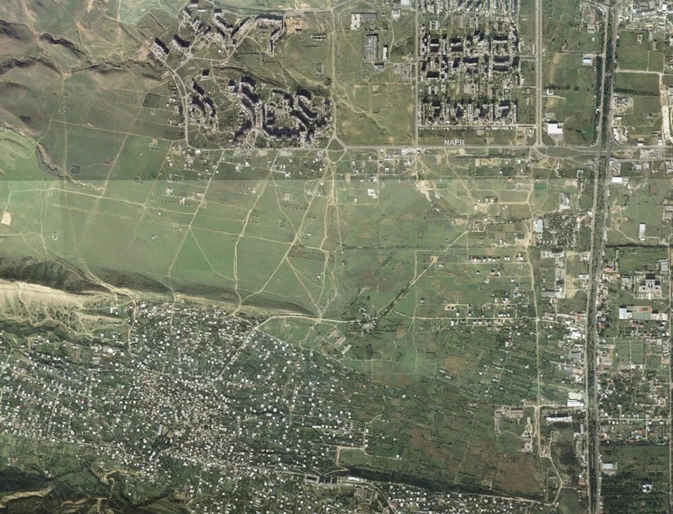 Satellite image 1: Didi Dighomi (2005) Satellite image 1: Didi Dighomi (2005)