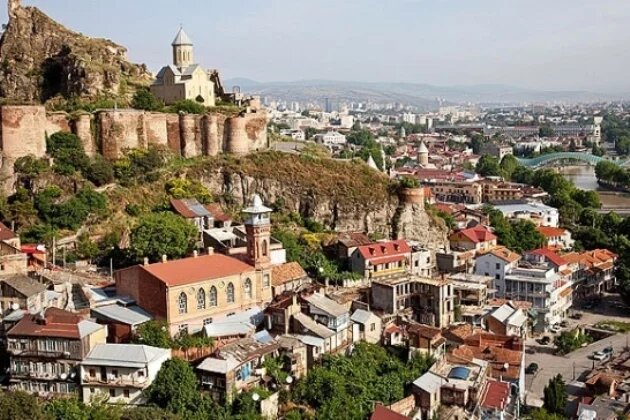 Tbilisi. Old city view