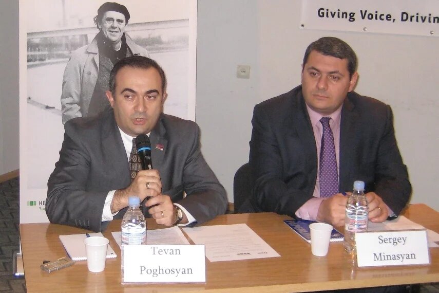 Tevan Poghosyan, Sergey Minasyan Tevan Poghosyan, Sergey Minasyan