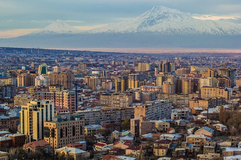 Yerevan, Armenia Yerevan from the sky